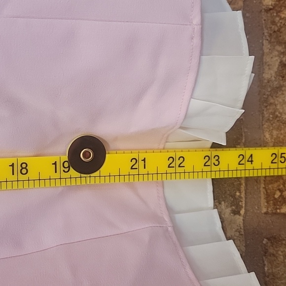 Oh Polly Pink Fit & Flare Mini Dress NWT Size 4 A-Line Party Sold Out Style - Picture 13 of 13